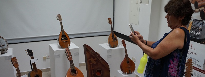 Llega la colección de instrumentos Alfonso Viña Calderón de la Universidad de Ibagué al recién inaugurado centro cultural Corarte, en Mariquita.