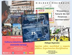 La serie de conversatorios Diálogos Regionales ha marcado un exitoso camino de 15 sesiones con diversidad de temas inherentes a la contingencia actual.
